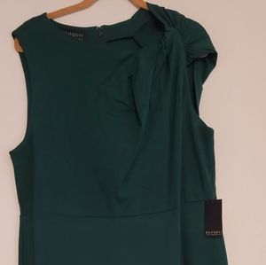Green Eloquii cocktail dress